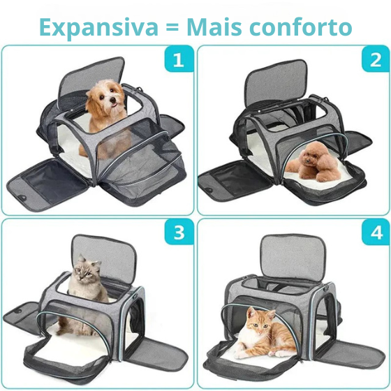 Bolsa de Transporte Pet Expansiva