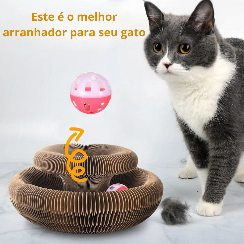 Arranhador com bolinha - CatFunny