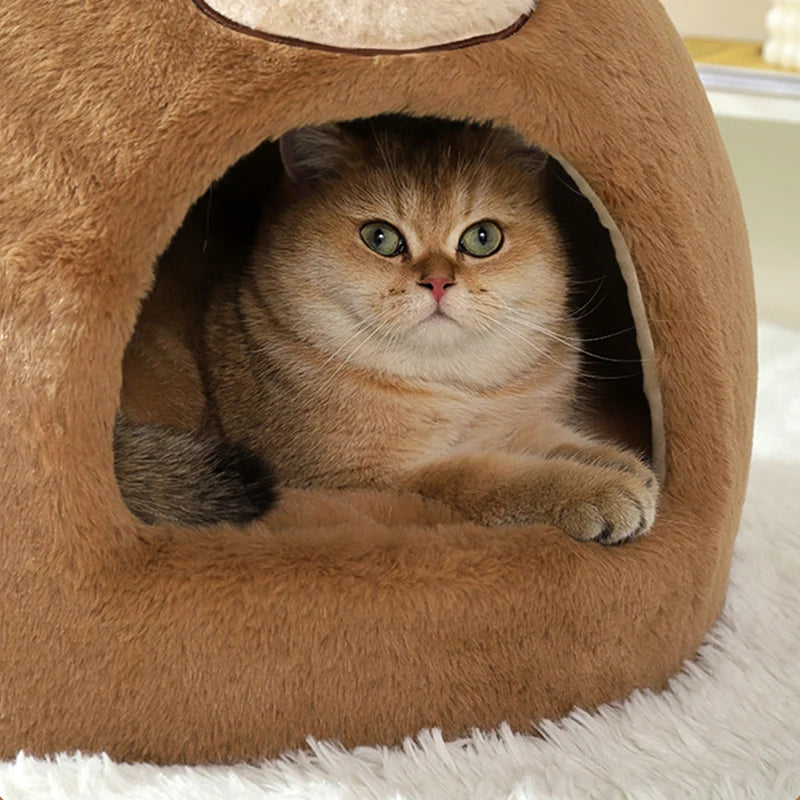 Cama Caverna do Urso para Pets