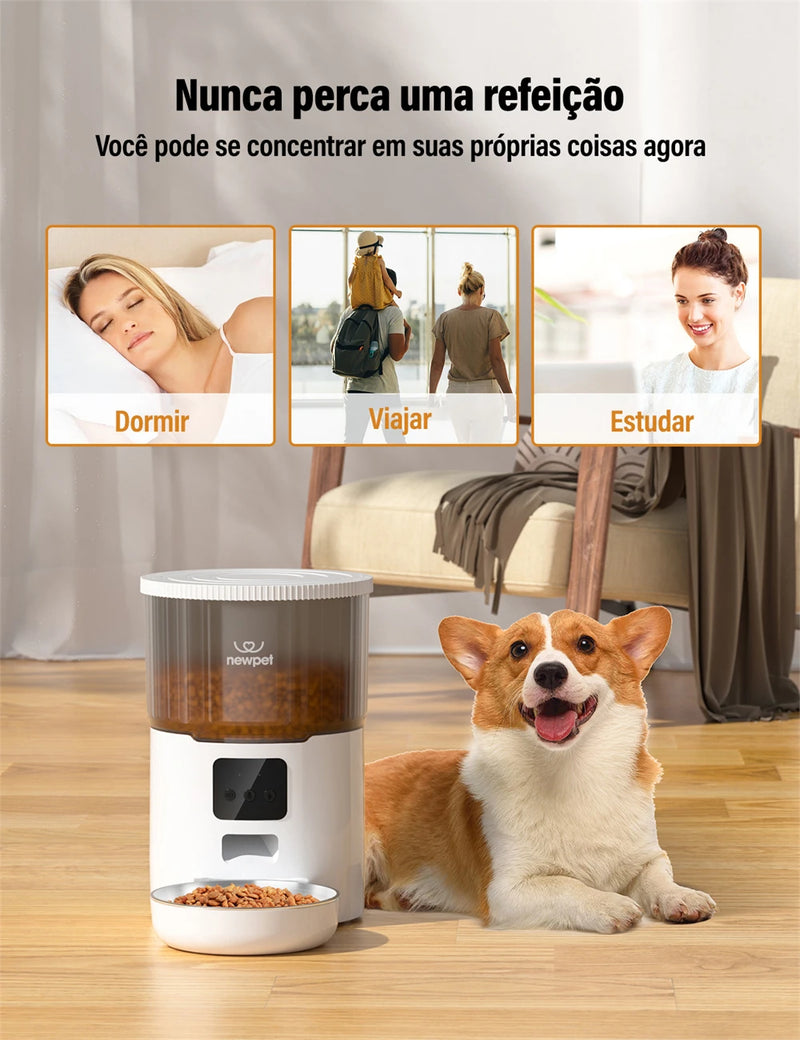 Comedouro Automático Wifi NewPet