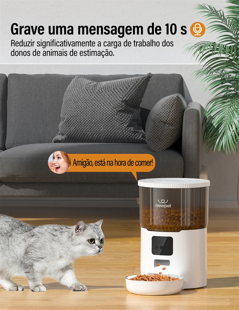 Comedouro Automático Wifi NewPet