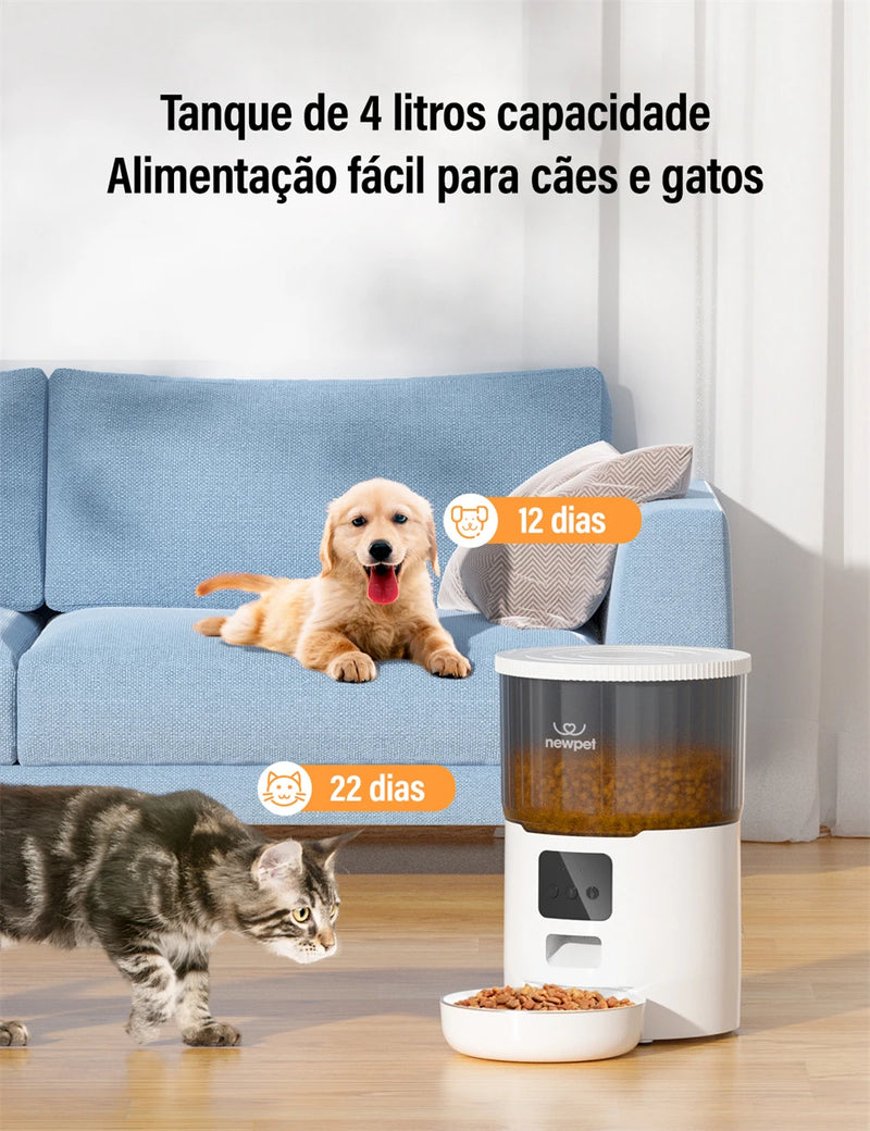 Comedouro Automático Wifi NewPet