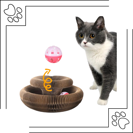 Arranhador com bolinha - CatFunny